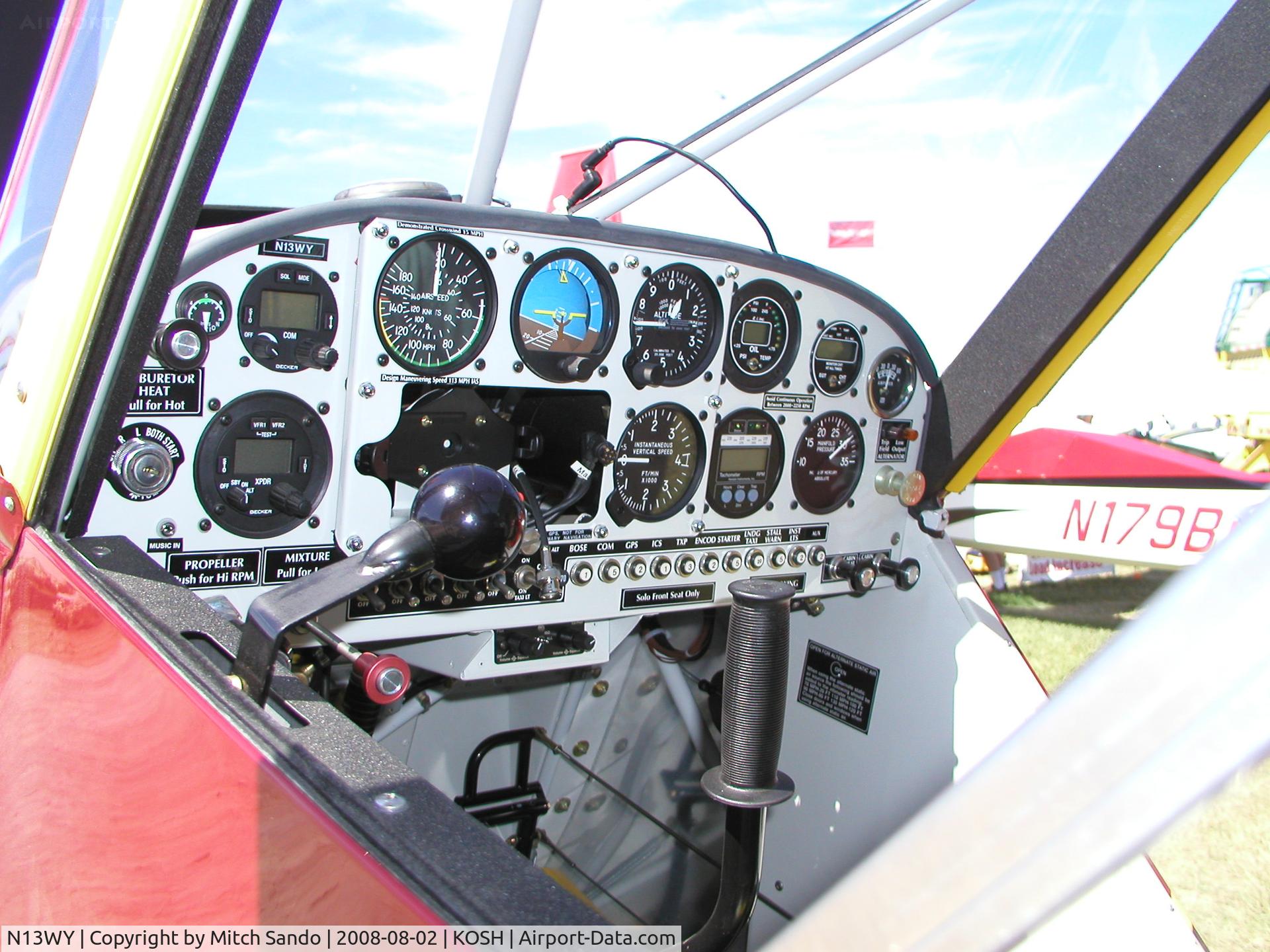 N13WY, 2008 Aviat A-1C-180 Husky C/N 3008, EAA AirVenture 2008.