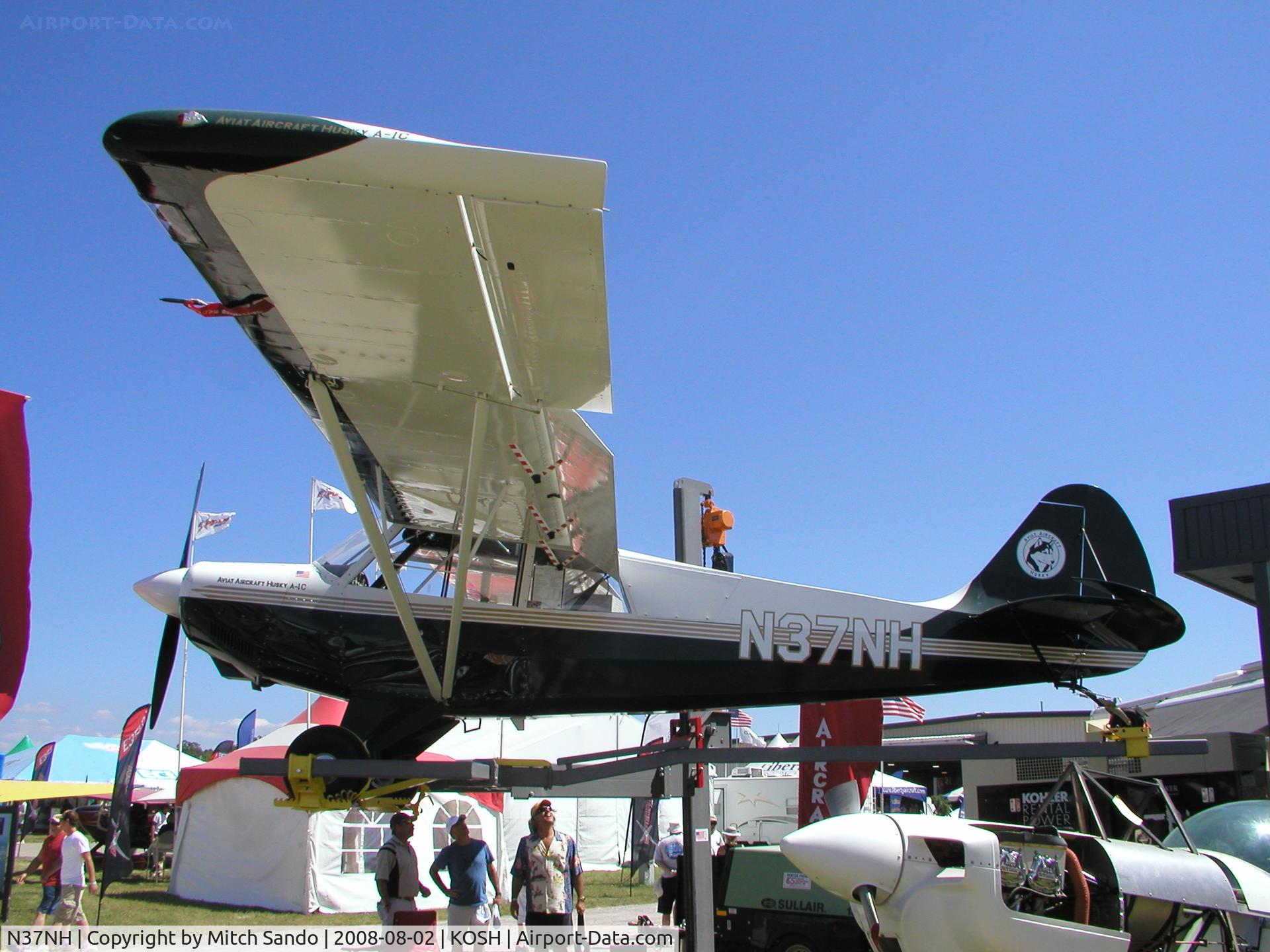 N37NH, 2008 Aviat A-1C Husky C/N 3028, EAA AirVenture 2008.