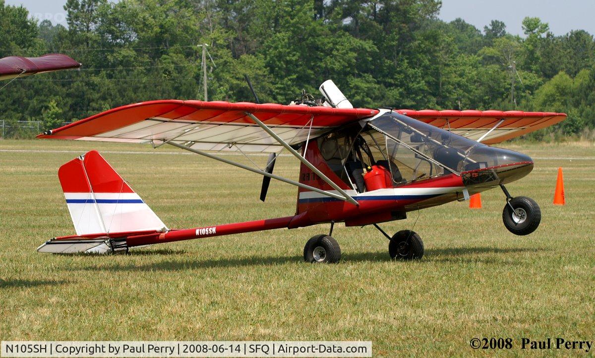N105SH, 1992 Rans S-12 Airaile C/N 1091144, Sitting still this time