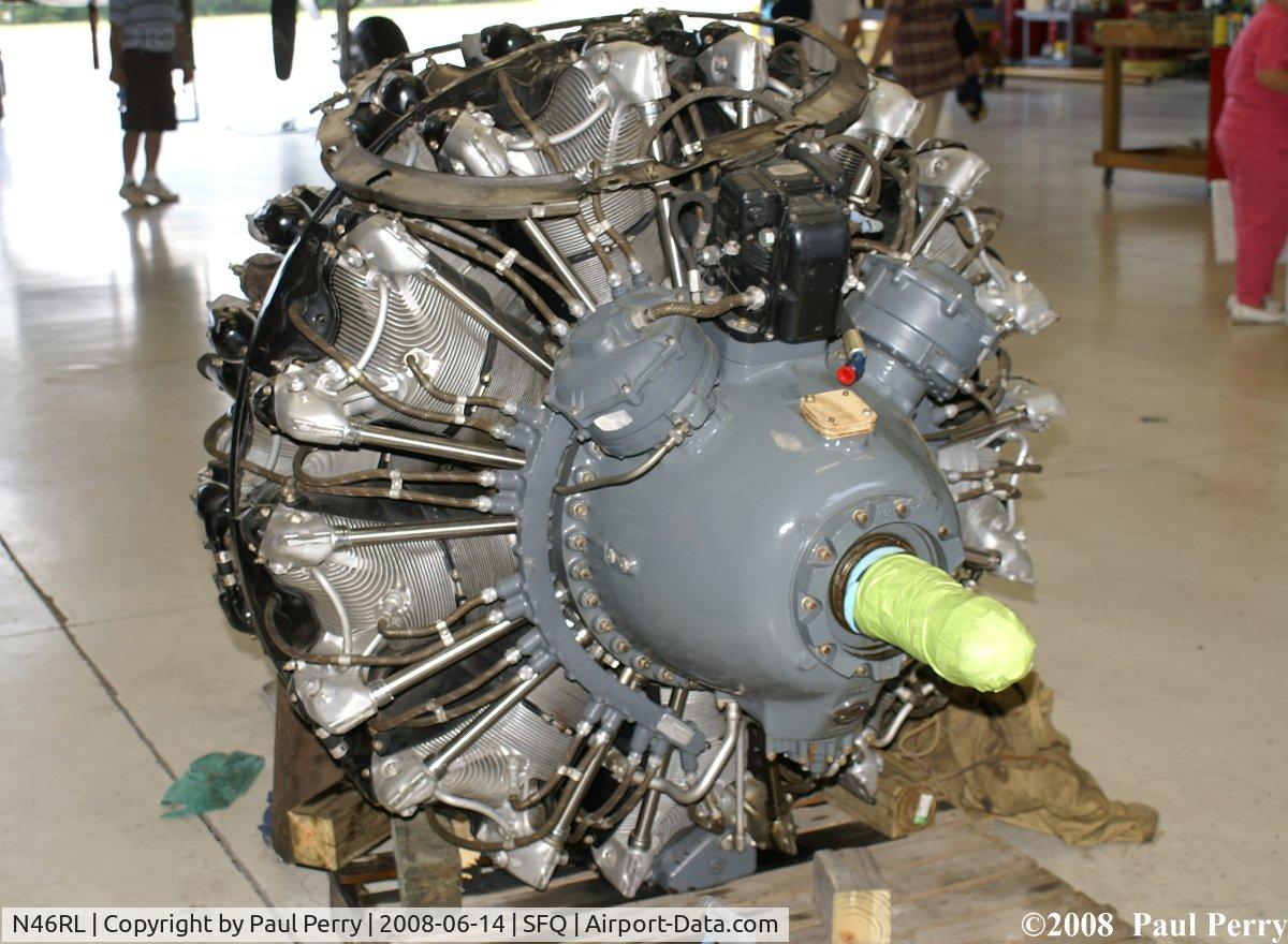 N46RL, 1945 Goodyear FG-1D Corsair C/N Not found (92508/N46RL), Raw power