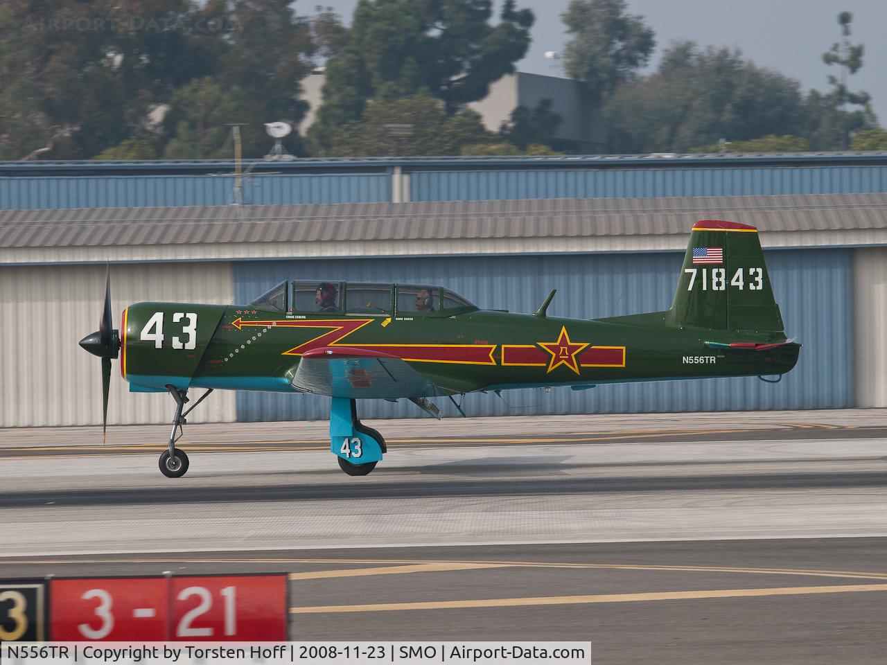 N556TR, 1968 Nanchang CJ-6A C/N 2432060, N556TR arriving on RWY 21