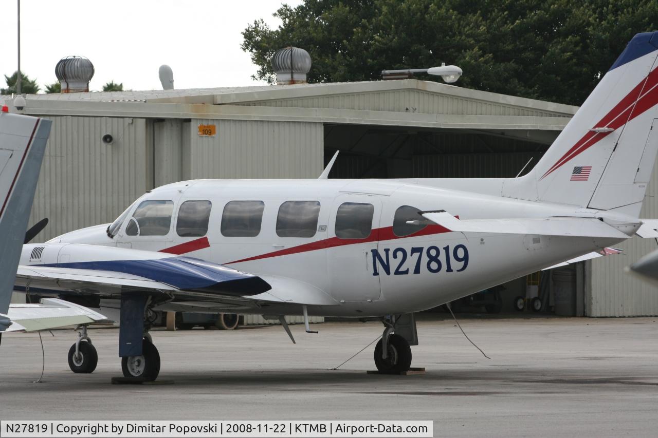 N27819, Piper PA-31-350 Chieftain C/N 317852166, Piper Navajo Chieftain