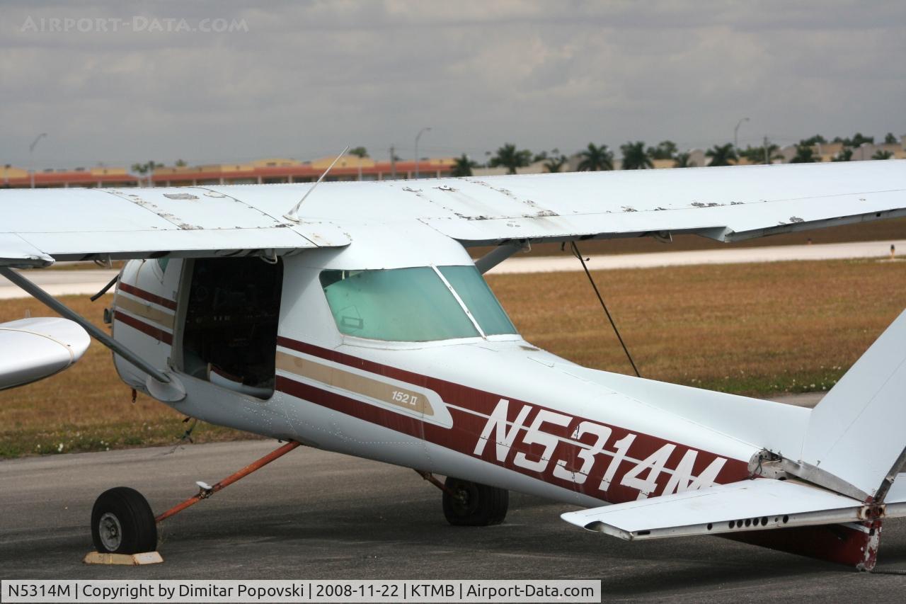 N5314M, 1980 Cessna 152 C/N 15284528, /