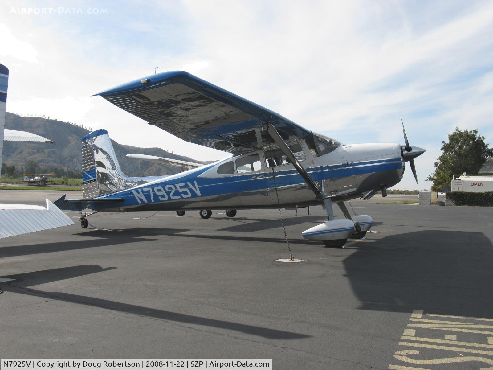 N7925V, 1966 Cessna 180H Skywagon C/N 18051825, 1966 Cessna 180H, Continental O-470 230 Hp, highly mirror polished