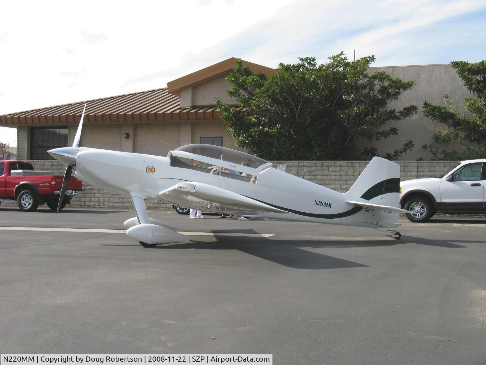 N220MM, 2001 Harmon Rocket II C/N 279, 2001 Hogan HARMON ROCKET II, Lycoming IO-540 250 Hp, a highly modified RV-4 injected with performance steroids