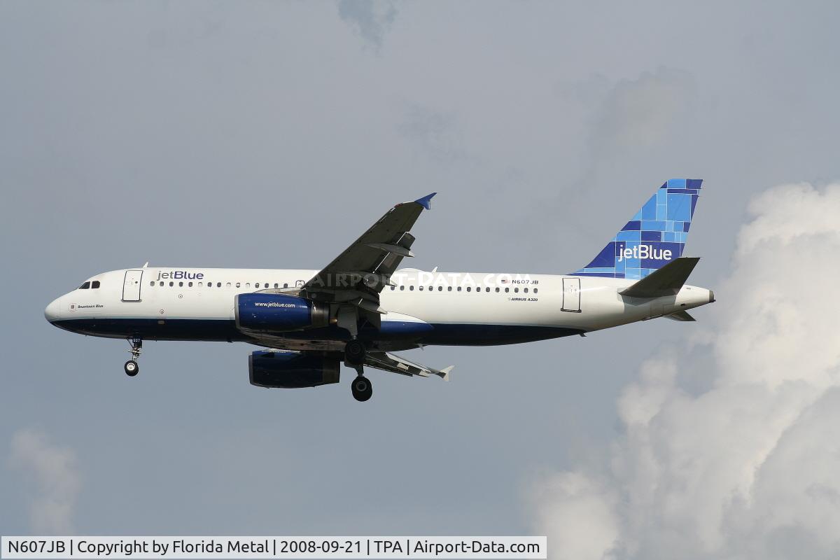 N607JB, 2005 Airbus A320-232 C/N 2386, Jet Blue A320