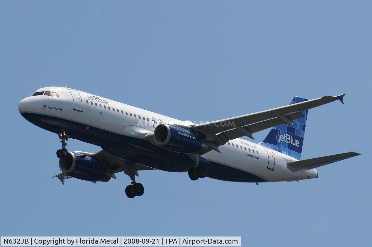 N632JB, 2006 Airbus A320-232 C/N 2647, Jet Blue A320
