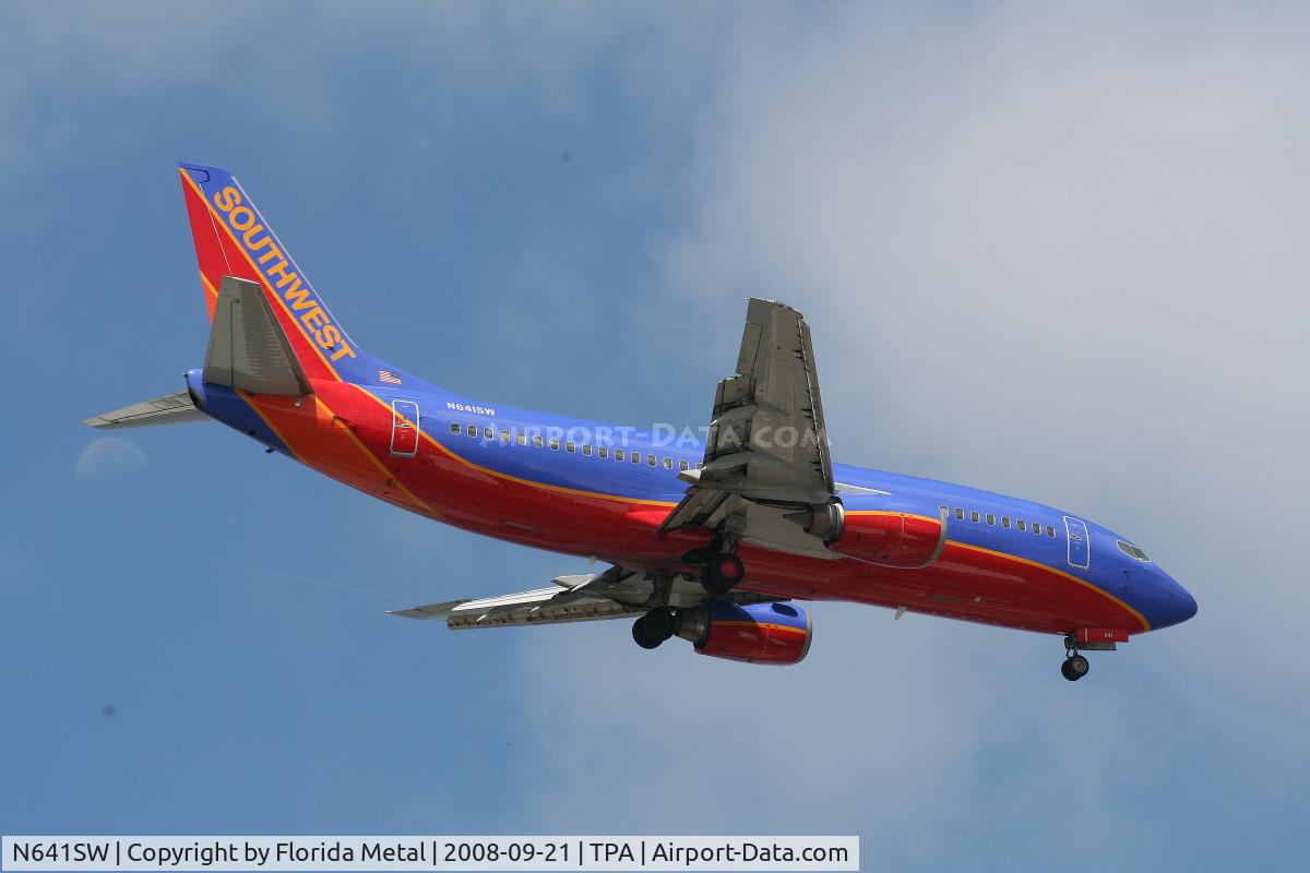 N641SW, 1996 Boeing 737-3H4 C/N 27714, Southwest 737-300