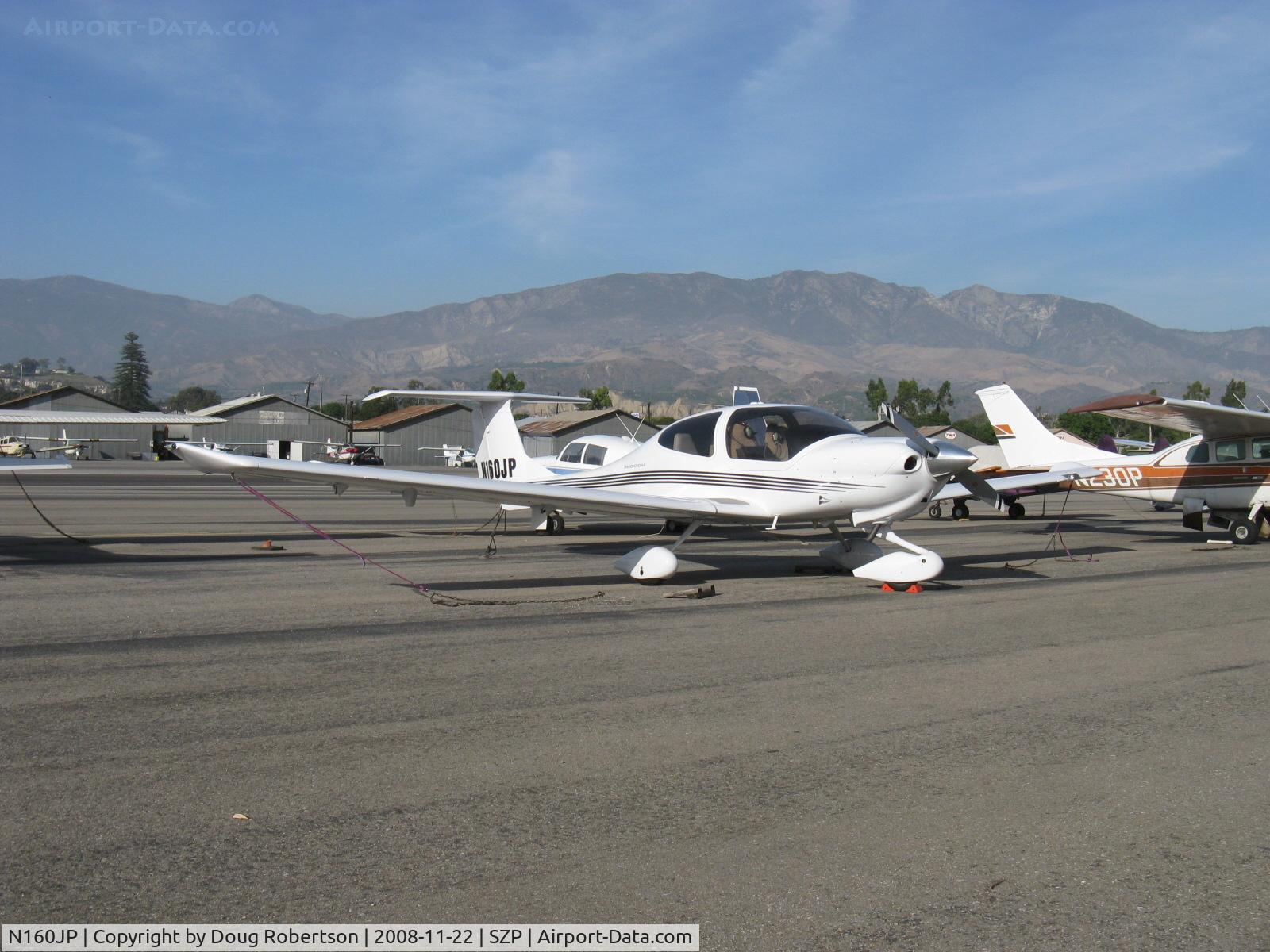 N160JP, 2005 Diamond DA-40 Diamond Star C/N 40.493, 2005 Diamond Aircraft Inds. Inc. DA-40 DIAMOND STAR, Lycoming IO-360 180 Hp