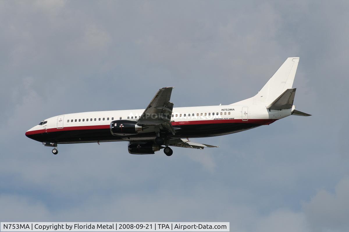 N753MA, 1997 Boeing 737-48E C/N 28053, Miami Air 737-400