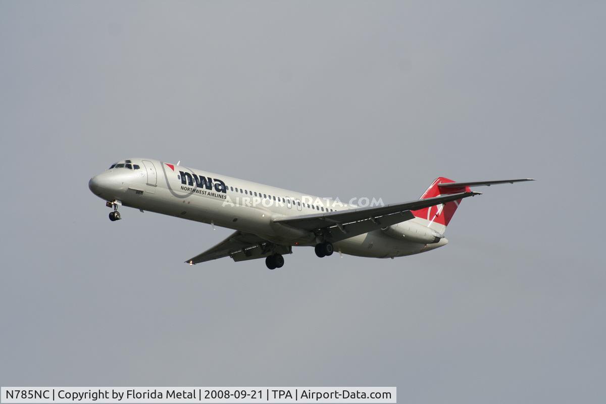 N785NC, 1980 McDonnell Douglas DC-9-51 C/N 48110, Northwest DC-9-51
