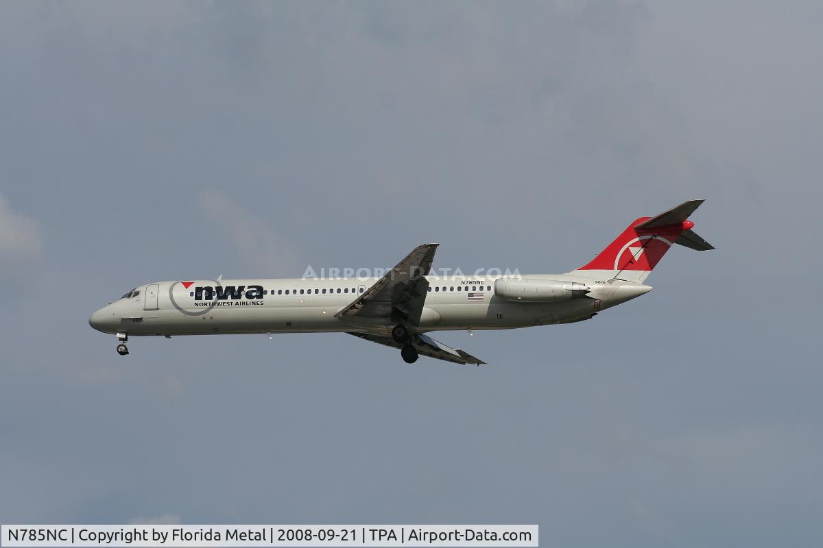 N785NC, 1980 McDonnell Douglas DC-9-51 C/N 48110, Northwest DC-9-51