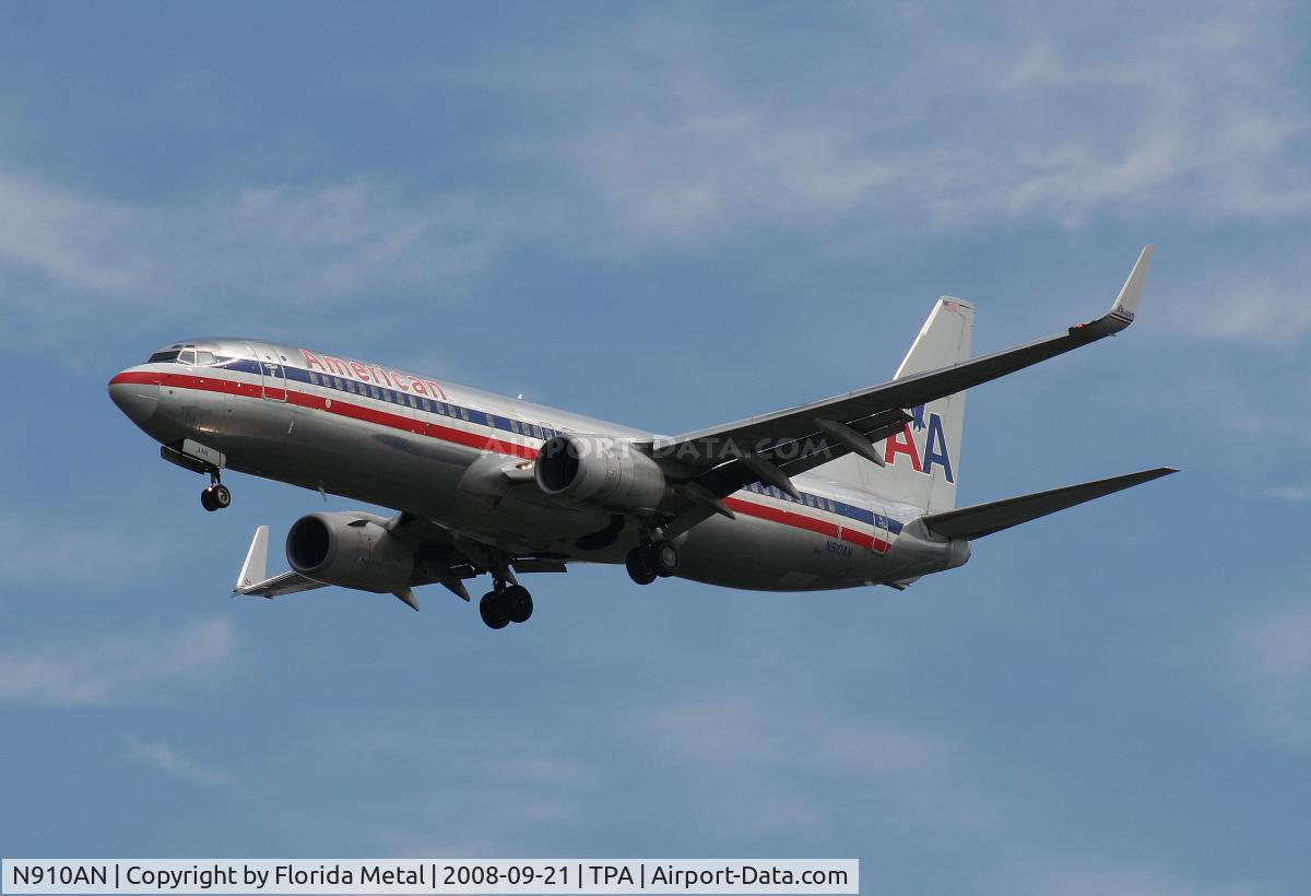 N910AN, 1999 Boeing 737-823 C/N 29512, American 737-800