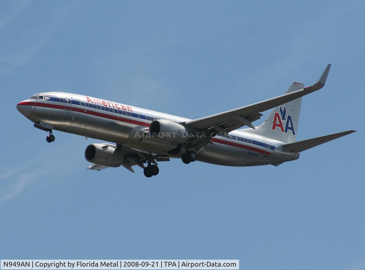 N949AN, 2000 Boeing 737-823 C/N 29537, American 737-800