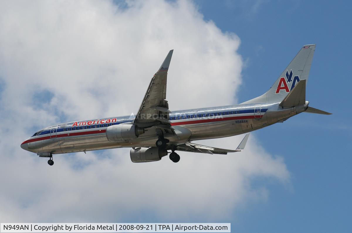 N949AN, 2000 Boeing 737-823 C/N 29537, American 737-800