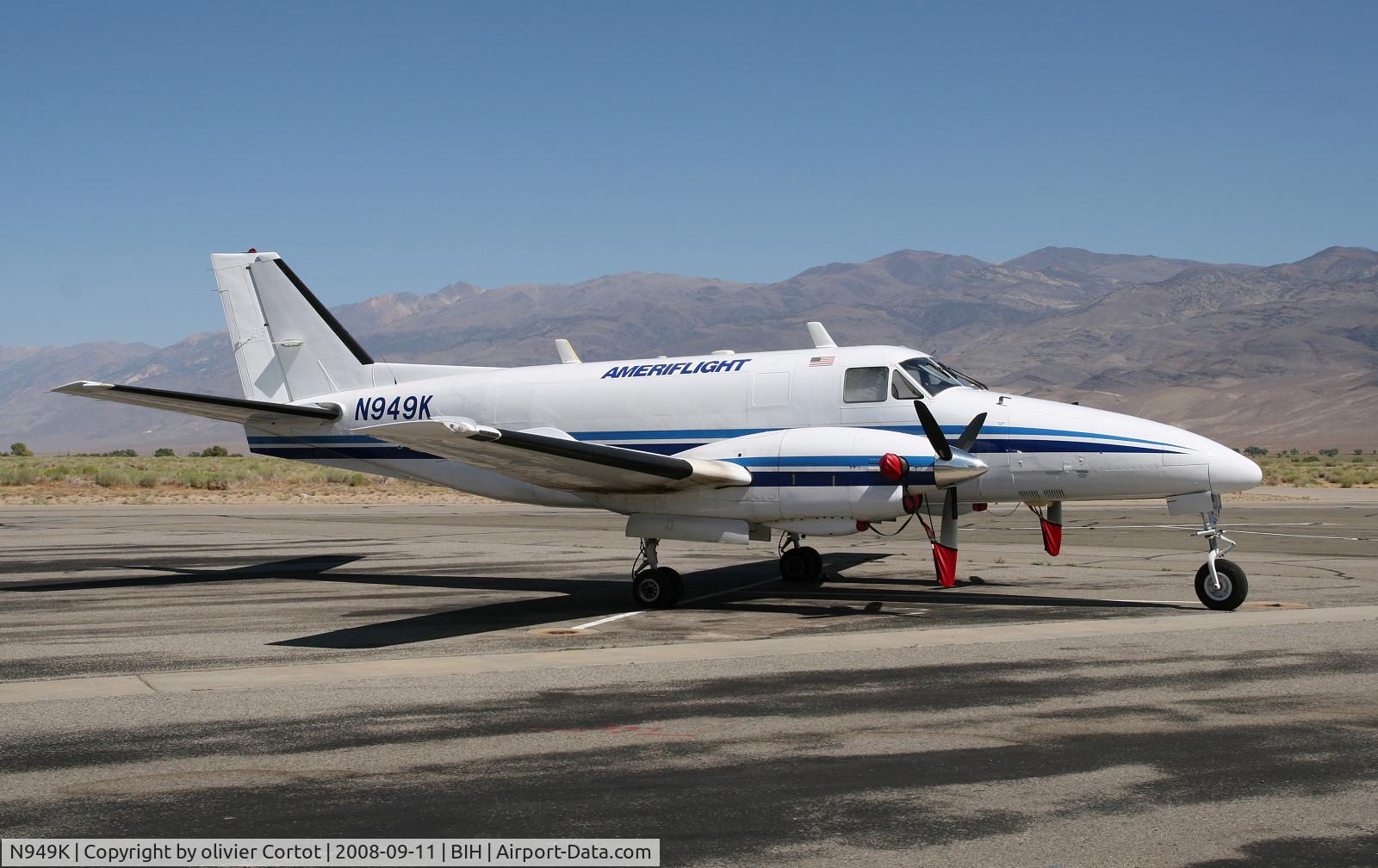 N949K, 1968 Beech B99A Airliner C/N U-36, alone in the eastern sierra
