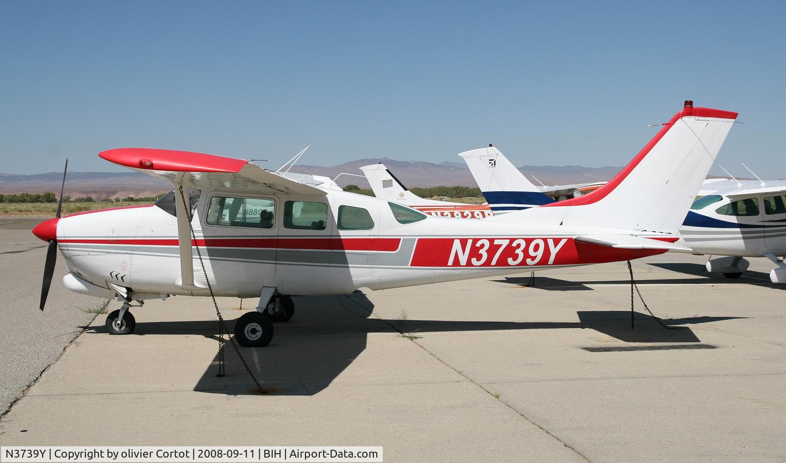 N3739Y, 1963 Cessna 210D Centurion C/N 21058239, taken at Bishop airport