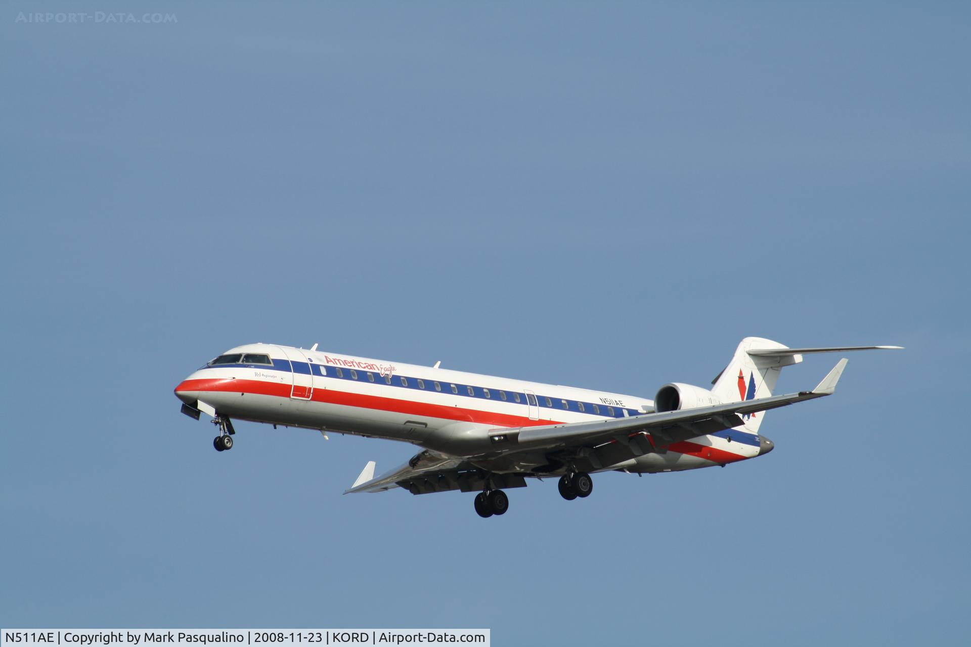 N511AE, 2003 Bombardier CRJ-701 (CL-600-2C10) Regional Jet C/N 10107, CL-600-2C10