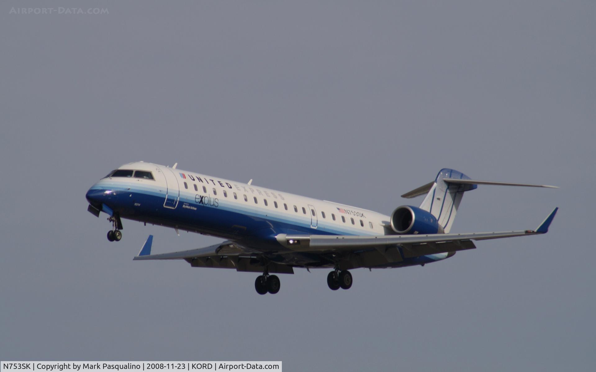 N753SK, 2005 Bombardier CRJ-701ER (CL-600-2C10) Regional Jet C/N 10214, CL-600-2C10