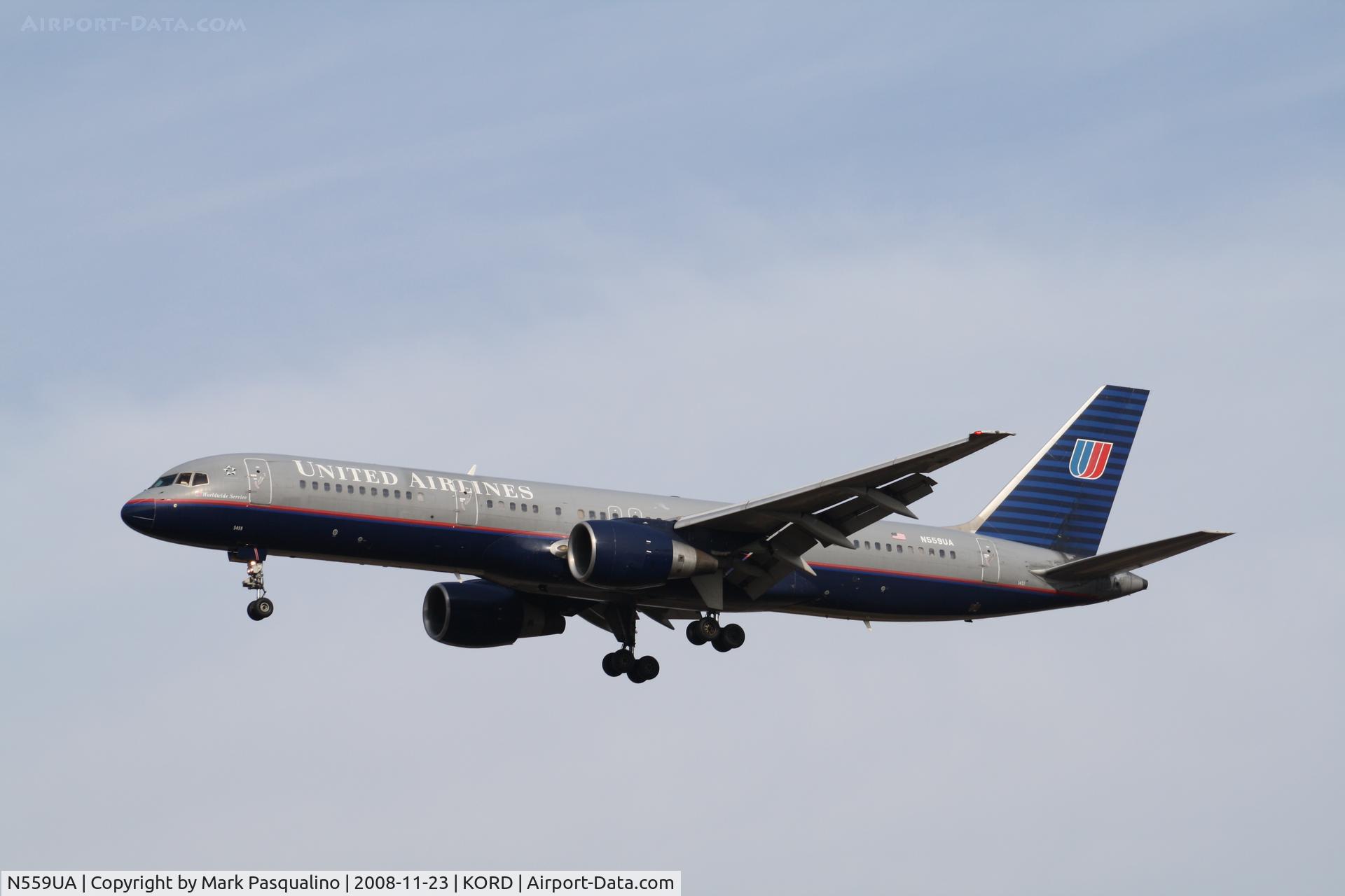 N559UA, 1992 Boeing 757-222 C/N 26657, Boeing 757-200