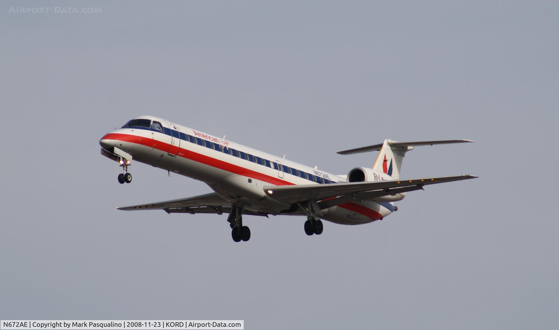 N672AE, 2004 Embraer ERJ-145LR (EMB-145LR) C/N 145794, EMB-145LR