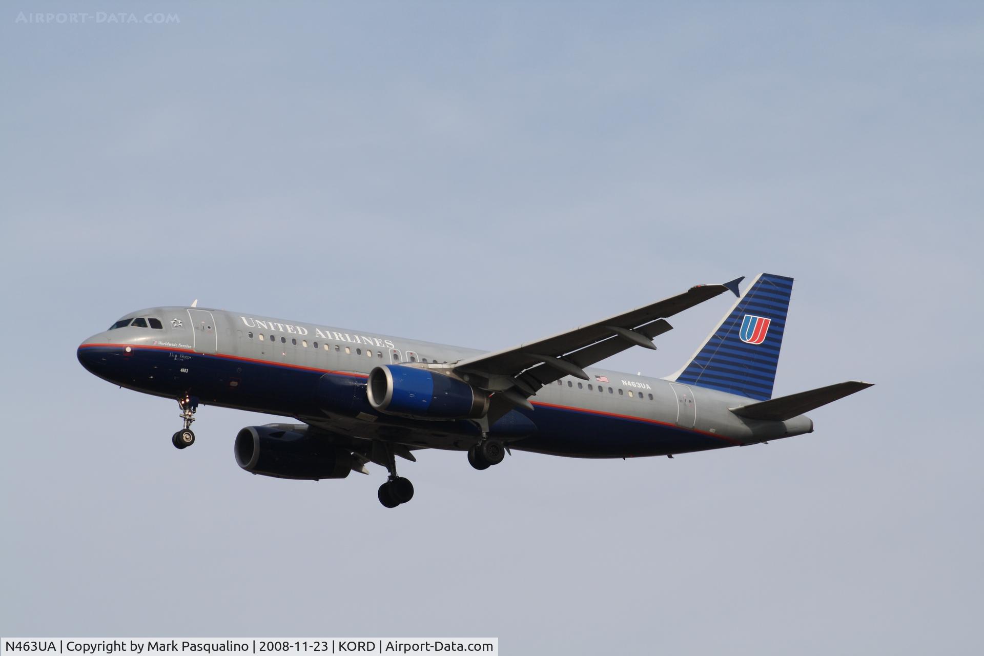 N463UA, 2000 Airbus A320-232 C/N 1282, Airbus A320