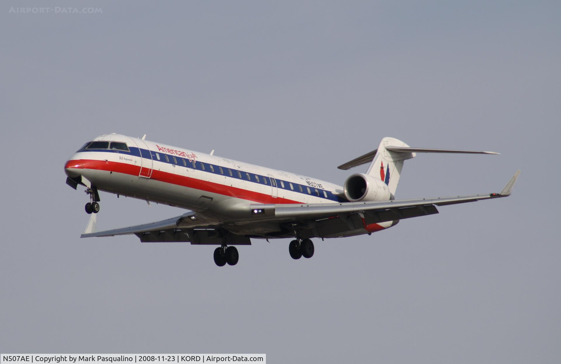 N507AE, 2002 Bombardier CRJ-701 (CL-600-2C10) Regional Jet C/N 10059, CL-600-2C10