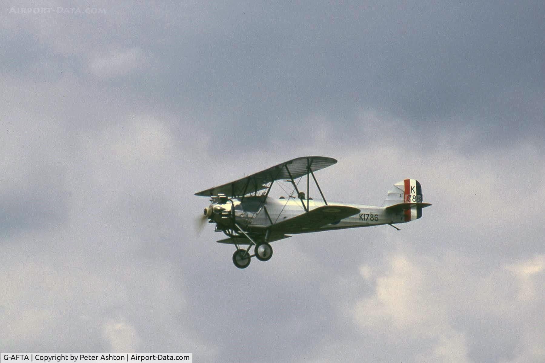 G-AFTA, 1931 Hawker Tomtit Mk1 C/N 30380, Old Warden, Bedfordshire, England. August 1993
