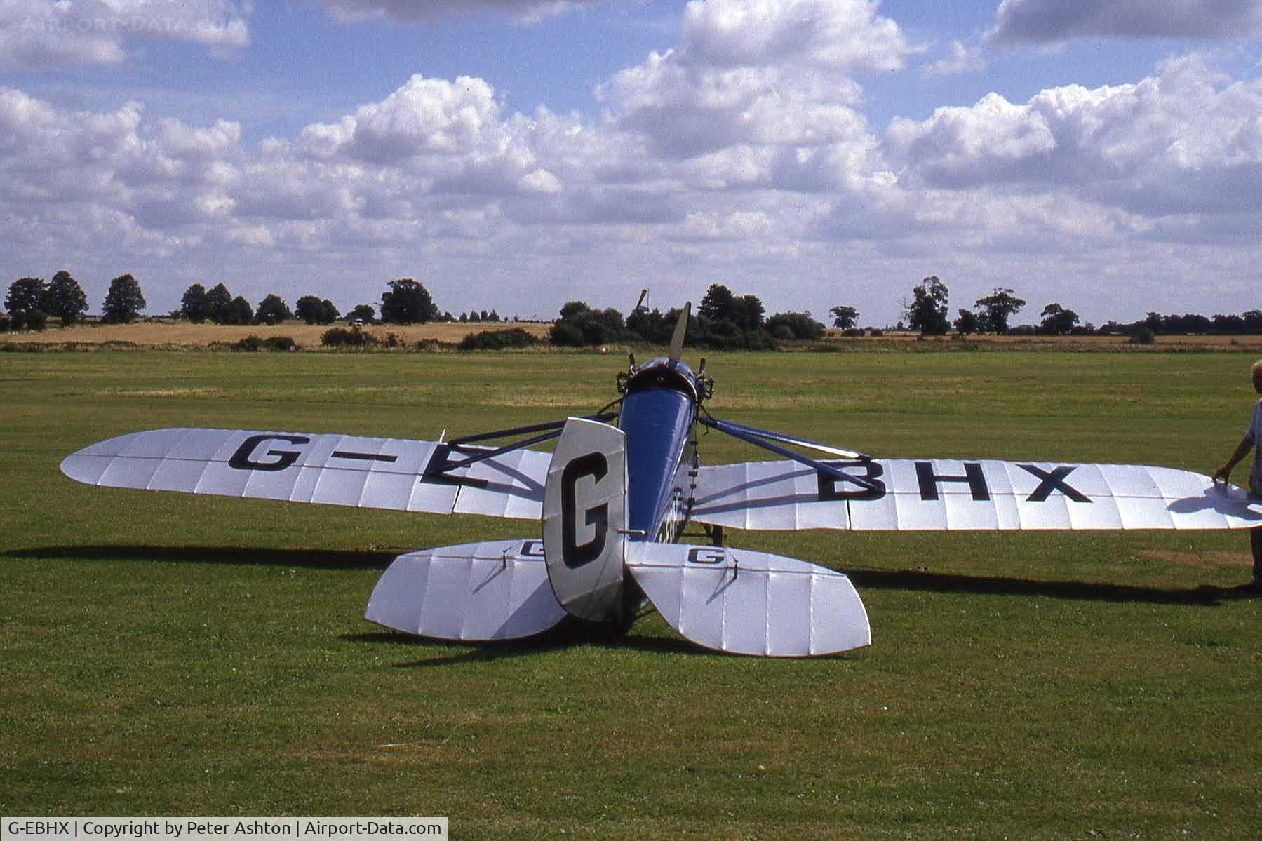 G-EBHX, 1923 De Havilland DH-53 Humming Bird C/N 98, Old Warden, Bedfordshire, England. August 1993