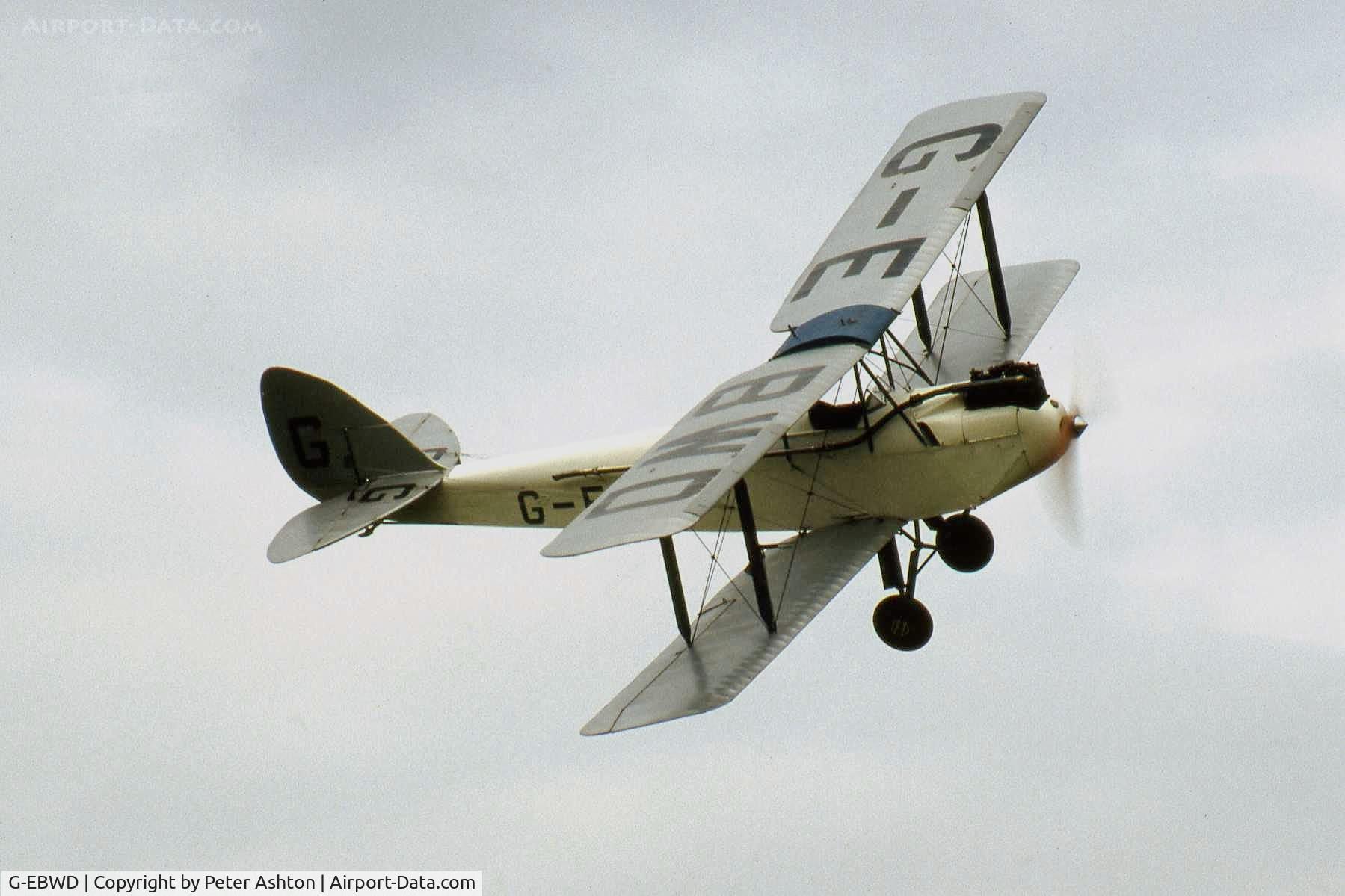 G-EBWD, 1928 De Havilland DH.60X Moth C/N 552, Old Warden, Bedfordshire, England. August 1993