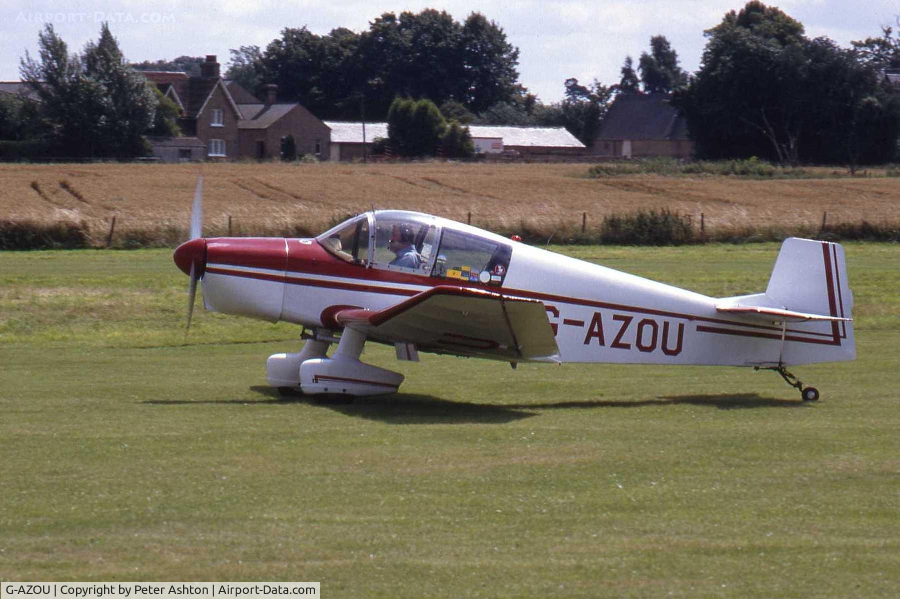 G-AZOU, 1962 SAN Jodel DR-1050 Ambassadeur C/N 354, Old Warden, Bedfordshire, England. August 1993
