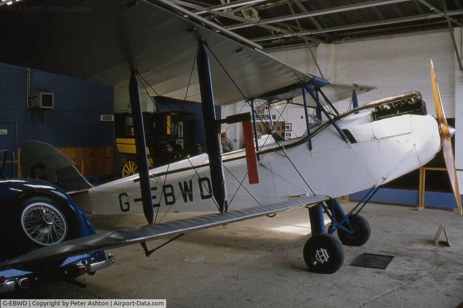 G-EBWD, 1928 De Havilland DH.60X Moth C/N 552, Old Warden, Bedfordshire, England. August 1993