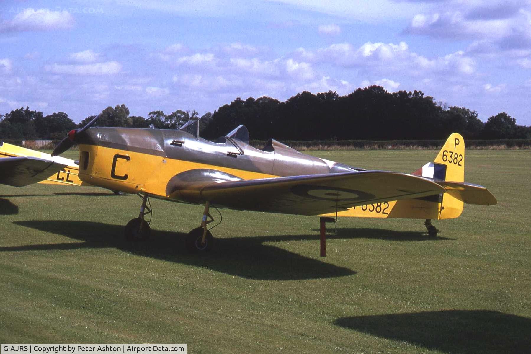 G-AJRS, 1939 Miles M14A Magister C/N 1750, Old Warden, Bedfordshire, England. August 1993