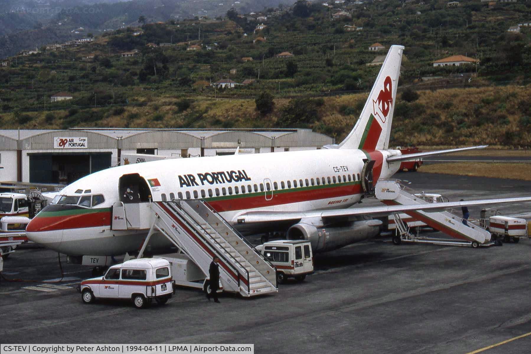 CS-TEV, 1981 Boeing 737-230 C/N 22402, Air Portugal Boeing 737-230
