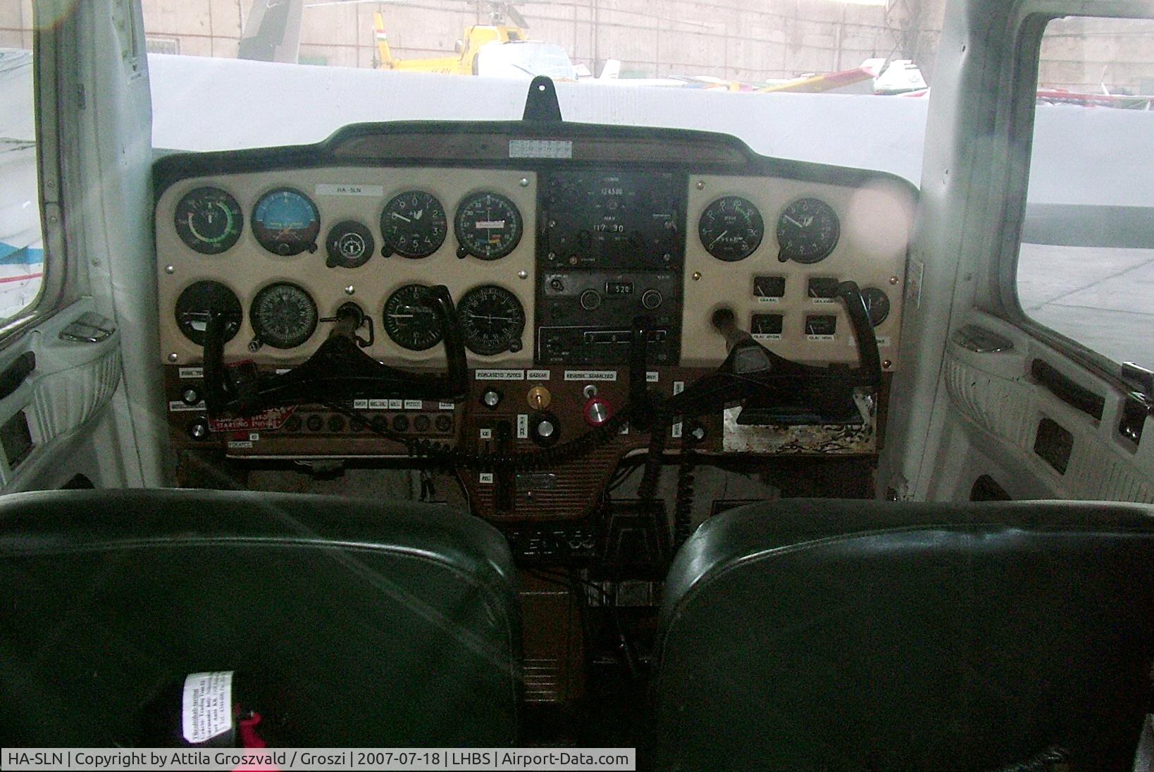 HA-SLN, 1971 Reims F150L C/N 0661, Budaörs-Airport / Hungary-LHBS hangar