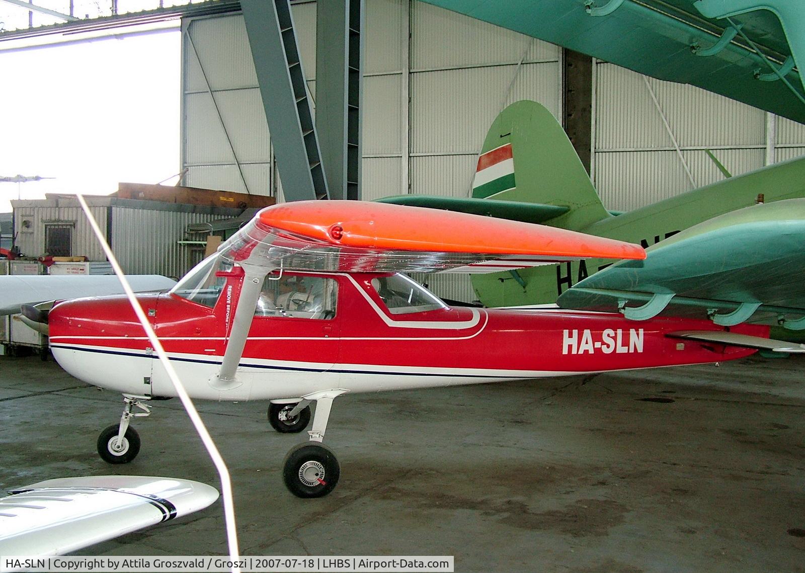 HA-SLN, 1971 Reims F150L C/N 0661, Budaörs-Airport / Hungary-LHBS hangar