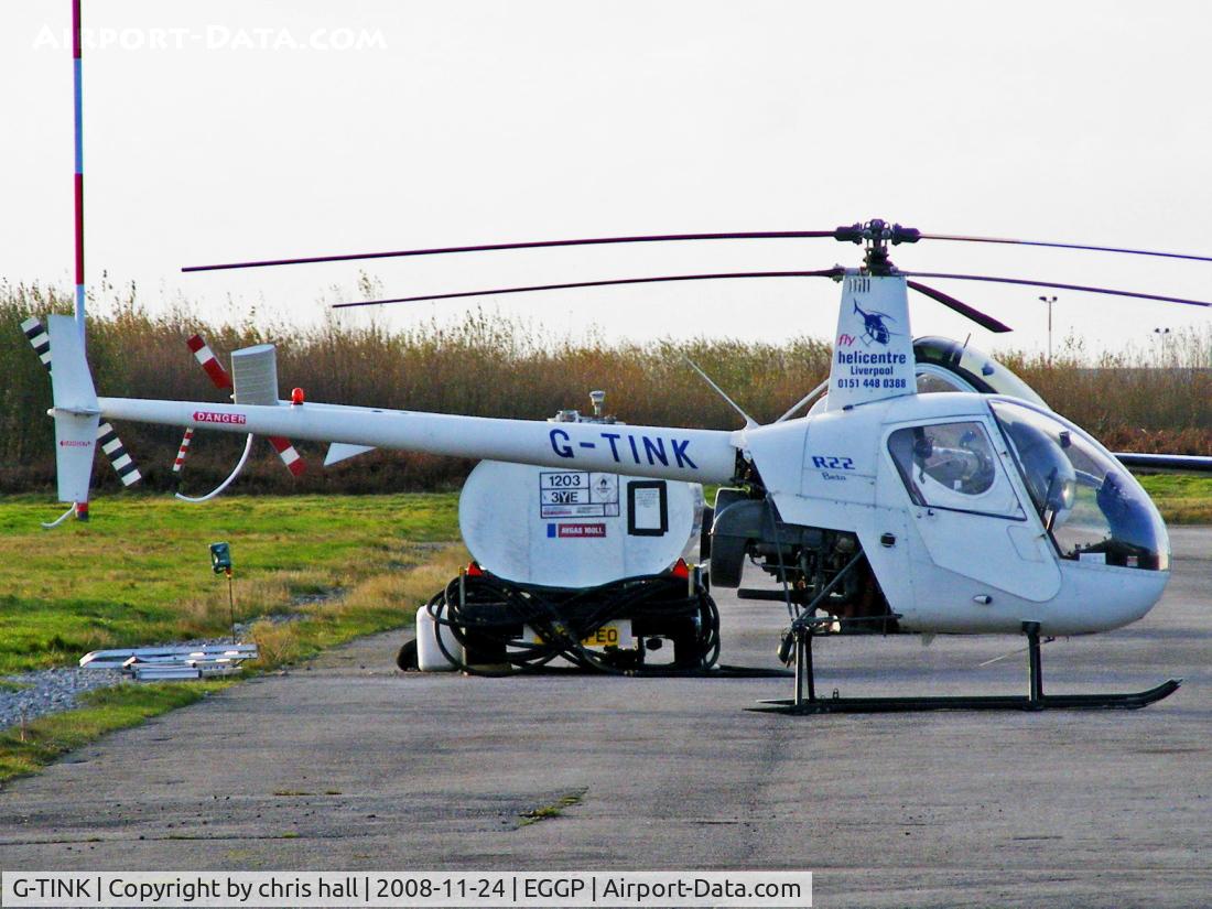 G-TINK, 1988 Robinson R22 Beta C/N 0937, HELICENTRE LIVERPOOL LTD, Previous ID: G-NICH