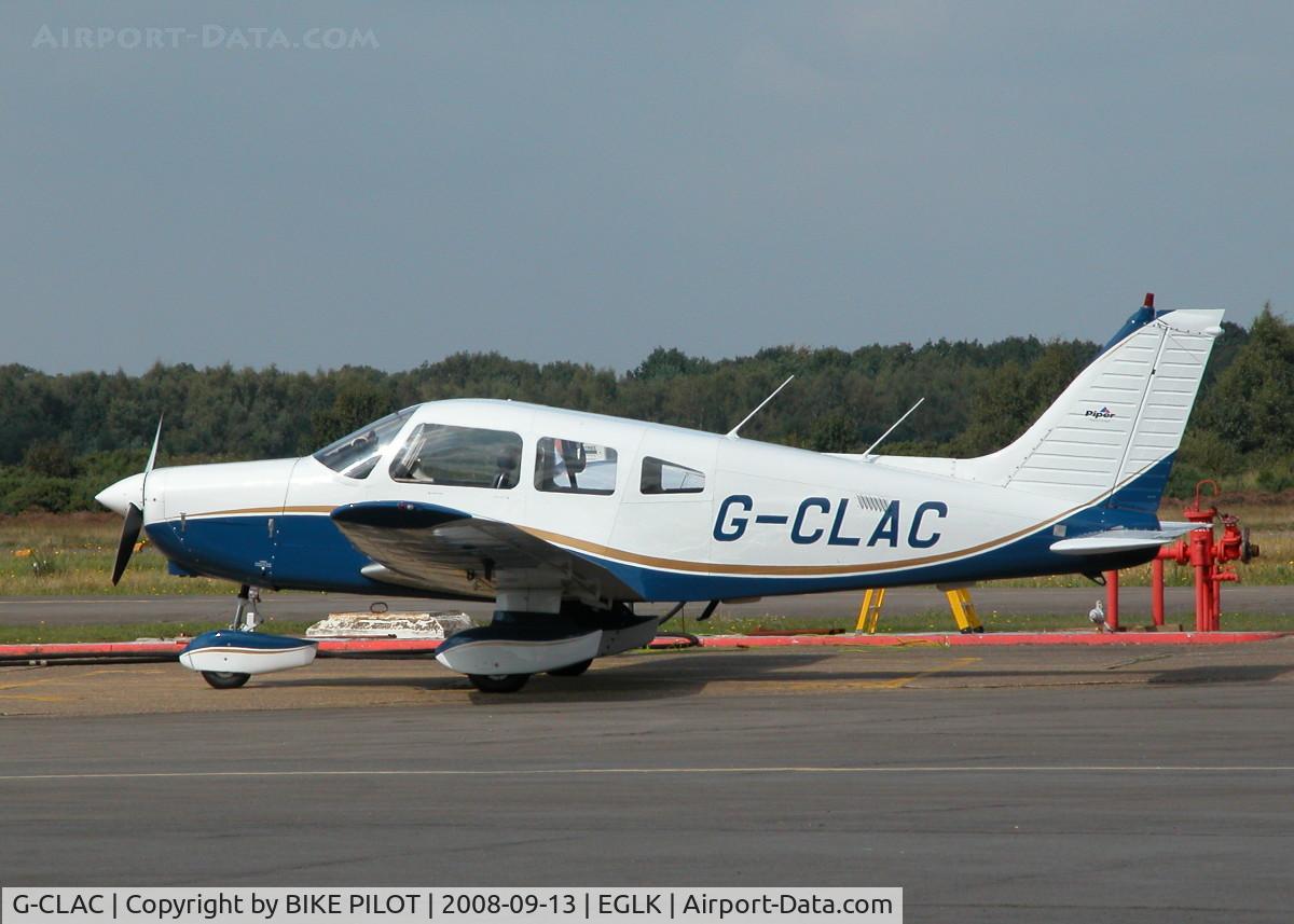 G-CLAC, 1981 Piper PA-28-161 Cherokee Warrior II C/N 28-8116241, LOCAL PA-28