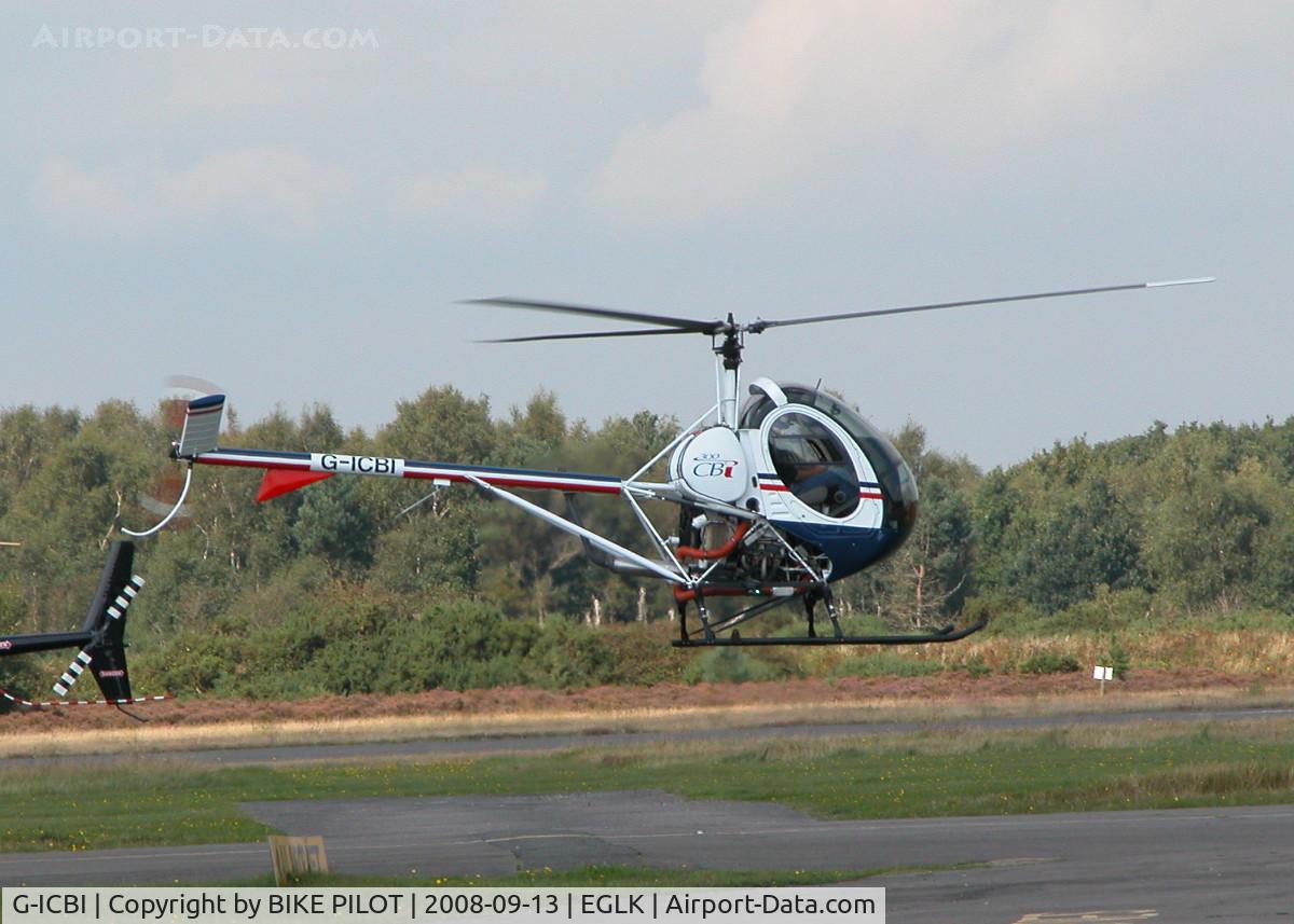 G-ICBI, 2007 Schweizer 269C-1 C/N 0272, LOCAL AIRCRAFT