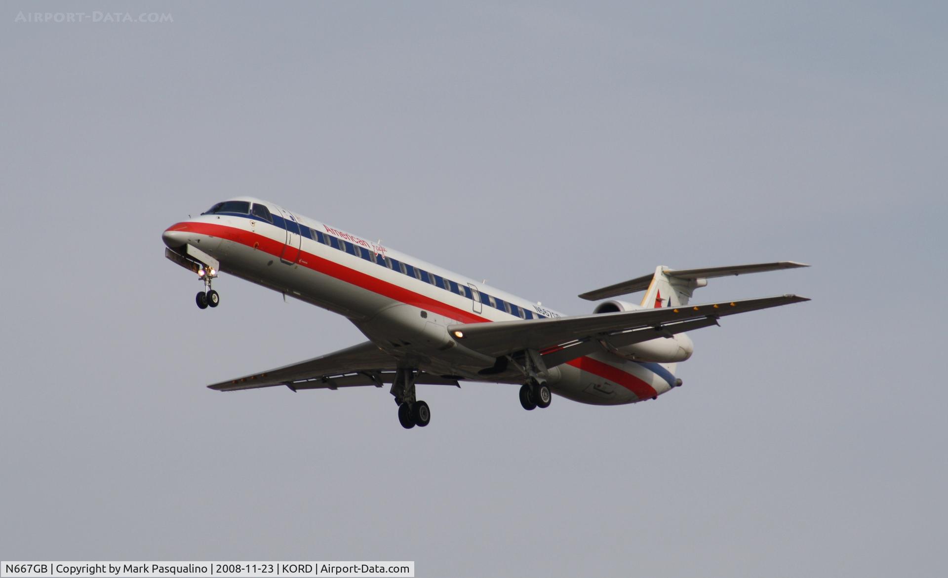 N667GB, 2004 Embraer ERJ-145LR (EMB-145LR) C/N 145784, EMB-145LR
