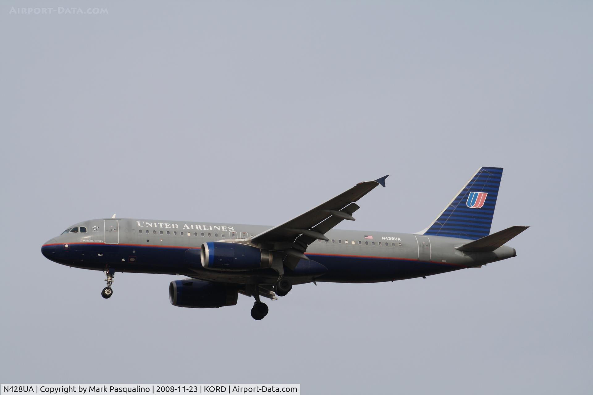N428UA, 1995 Airbus A320-232 C/N 523, Airbus A320