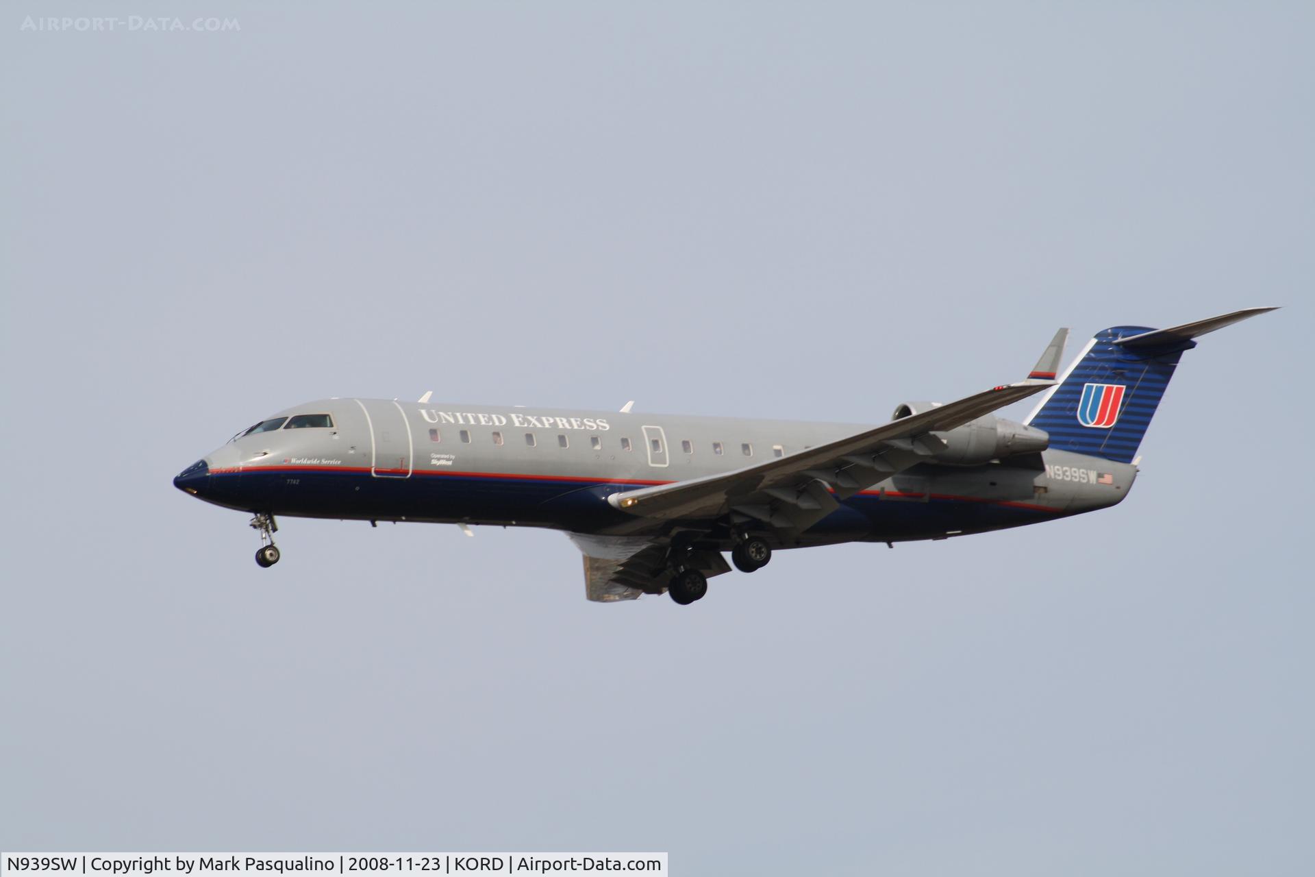 N939SW, 2003 Bombardier CRJ-200LR (CL-600-2B19) C/N 7742, CL-600-2B19
