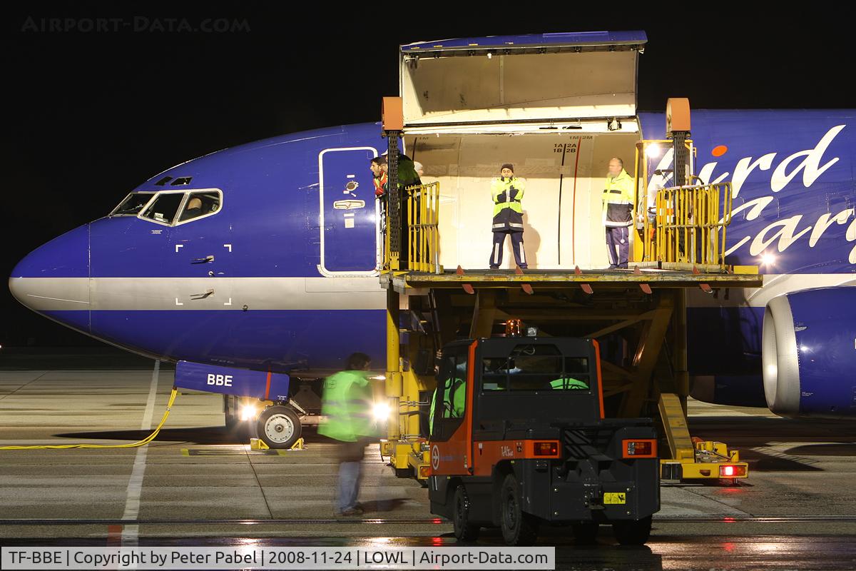 TF-BBE, 1991 Boeing 737-36EF C/N 25256, LNZ Cargo