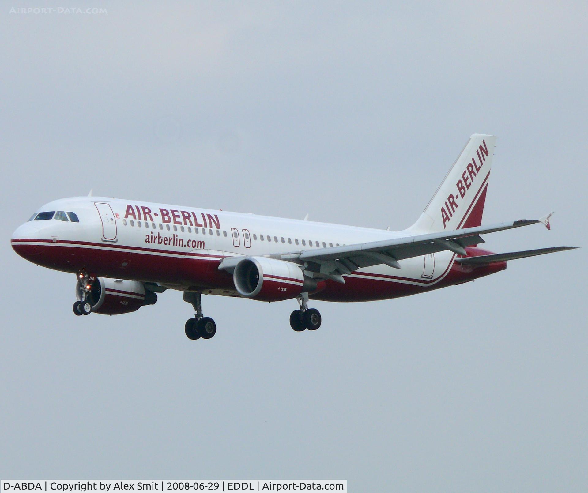 D-ABDA, 2005 Airbus A320-214 C/N 2539, Airbus Industries A320-214 D-ABDA Air Berlin