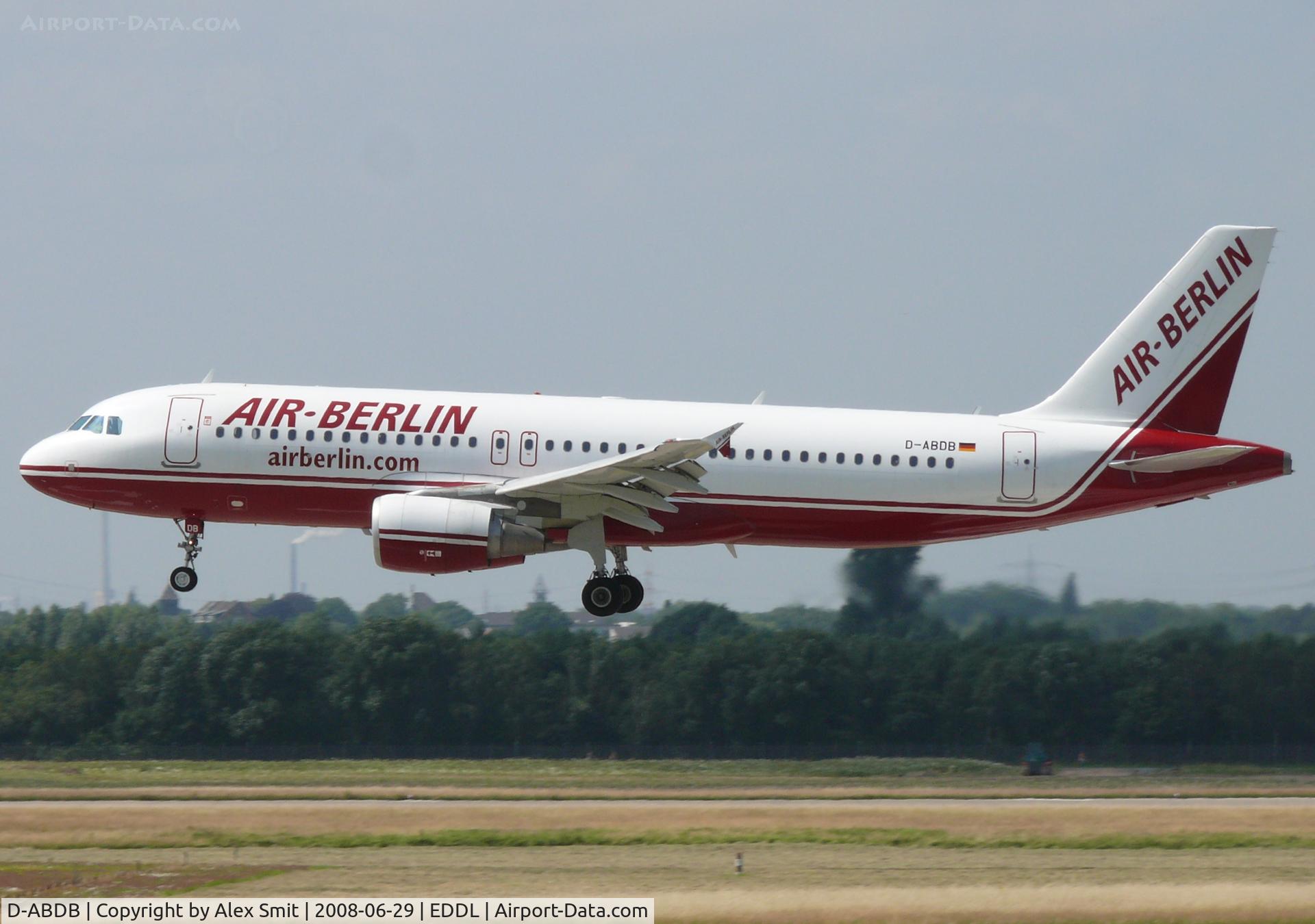 D-ABDB, 2005 Airbus A320-214 C/N 2619, Airbus Industries A320-214 D-ABDB Air Berlin