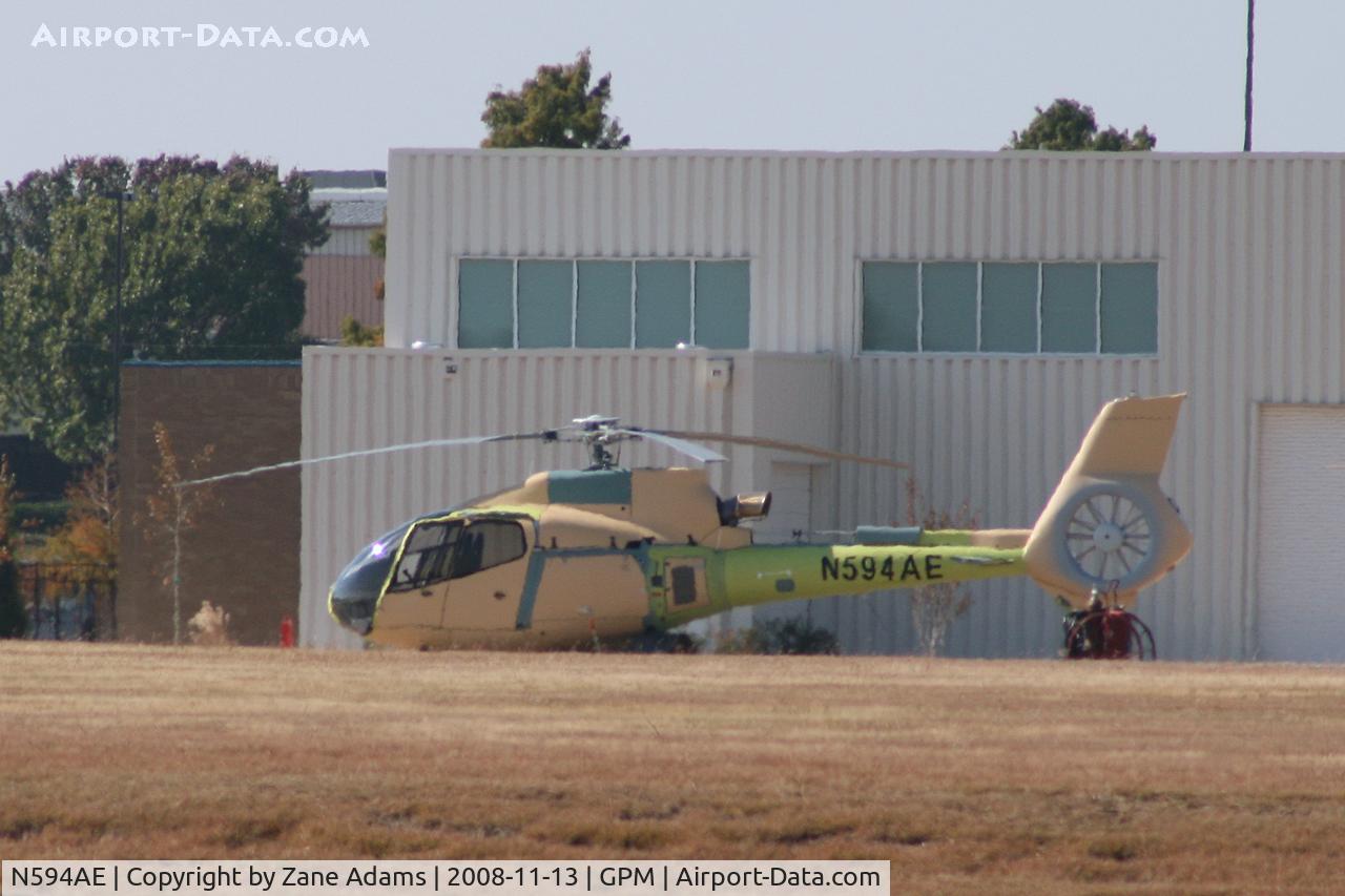 N594AE, Eurocopter EC-130B-4 (AS-350B-4) C/N 4585, Aerospatiale EC130 at Grand Prairie - New factory primer