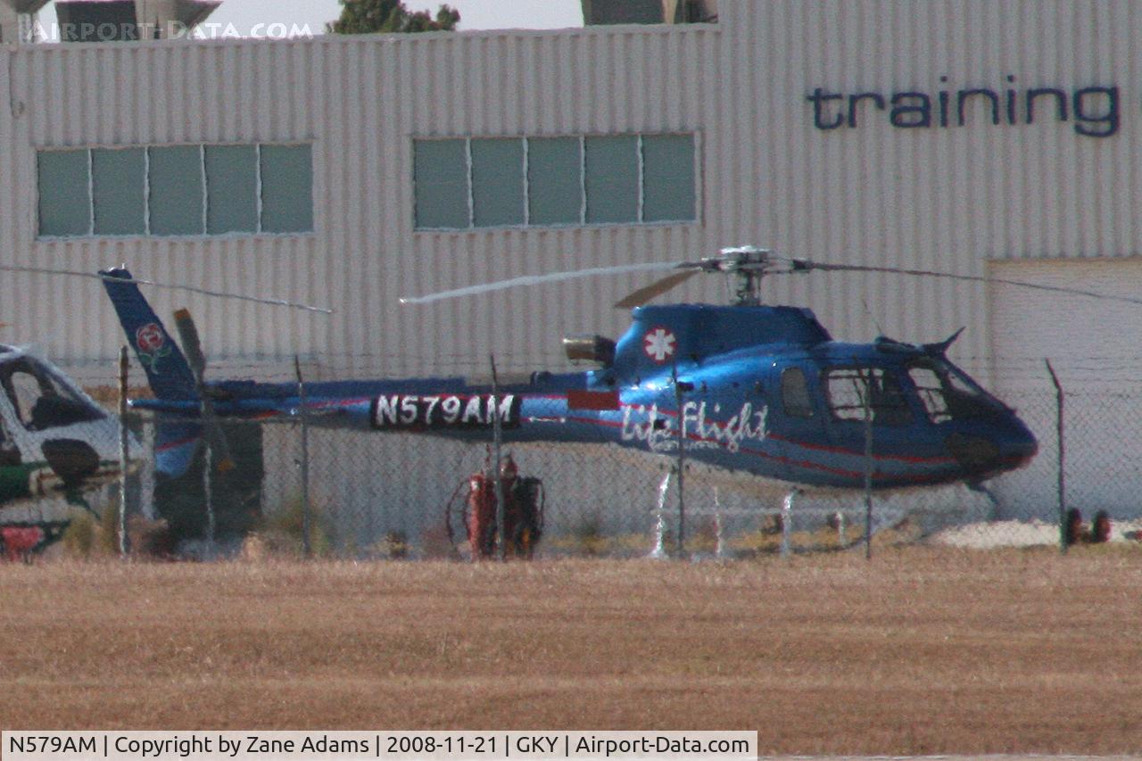 N579AM, 2008 Aerospatiale AS-350B-3 Ecureuil C/N 4529, At American Eurocopter - Grand Prairie, TX  -  Life Flight