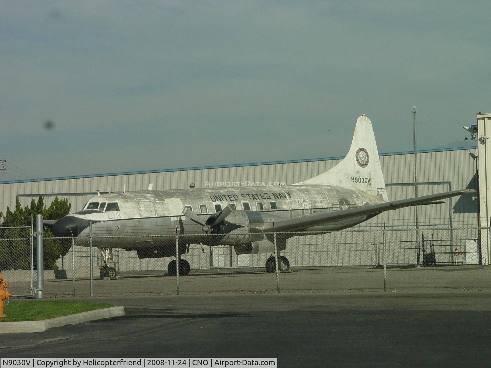 N9030V, Convair C-131F (R4Y-1) Samaritan C/N 296, Parked at Chino Airport near Yank's Air Museum