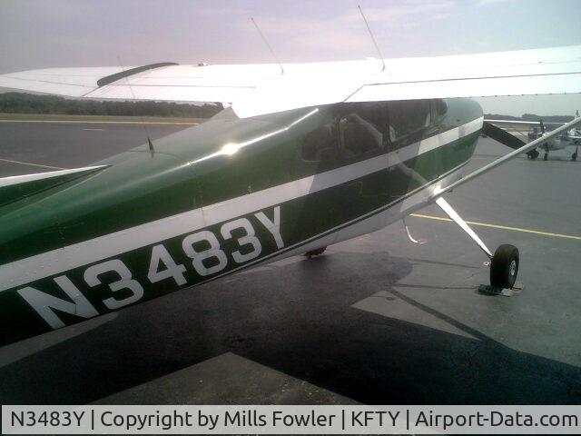 N3483Y, 1968 Cessna 180H Skywagon C/N 18051983, mint condition, beautiful plane