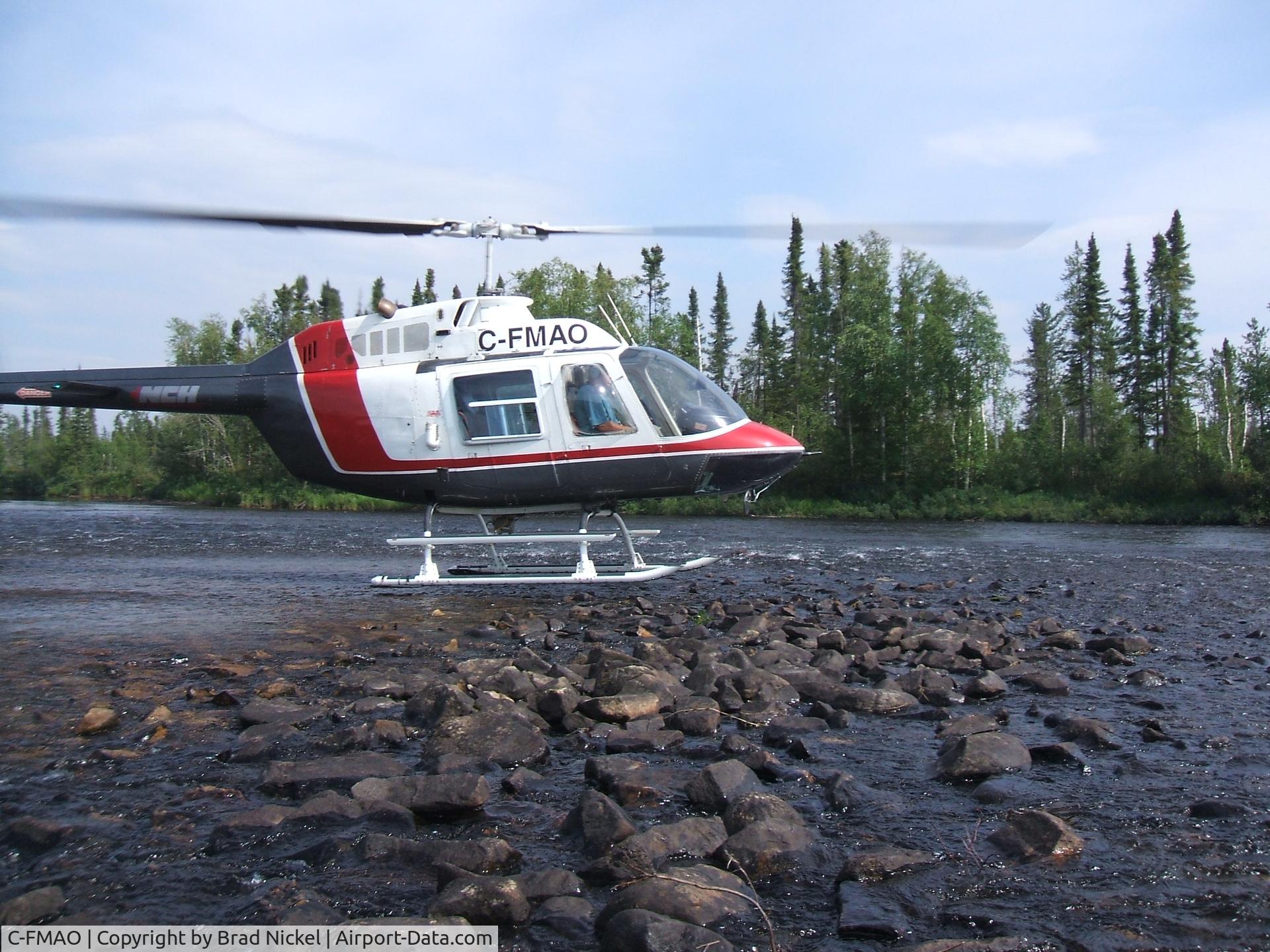 C-FMAO, 1969 Bell 206B JetRanger II C/N 407, Landing Near Cree River Sk, Canada